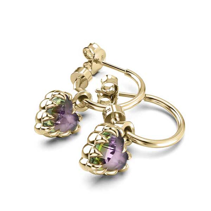 Stolen Girlfriends Club Love Claw Anchor Earrings image number 2